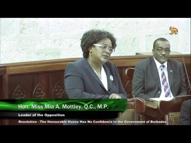 Hon. Miss Mia A. Mottley: Part 2