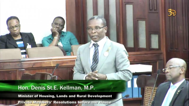 Hon. Denis St. E. Kellman