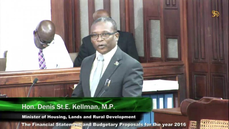 Hon. Denis St. E. Kellman