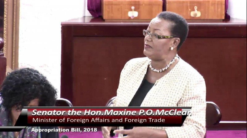 Senator the Hon. Miss Maxine McClean