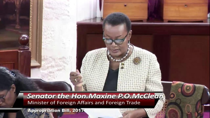 Senator the Hon. Miss Maxine McClean