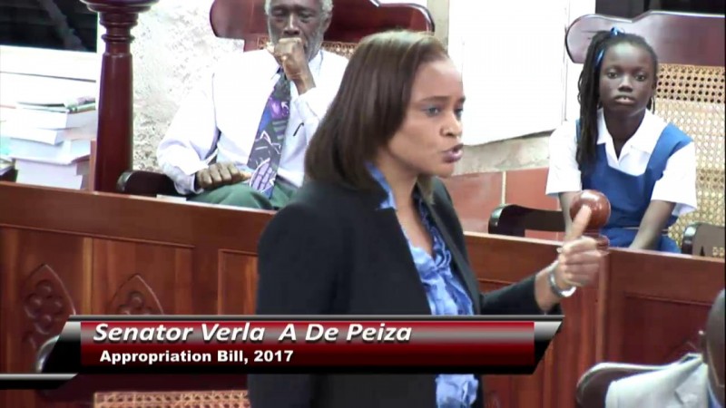 Senator Miss Verla A De Peiza