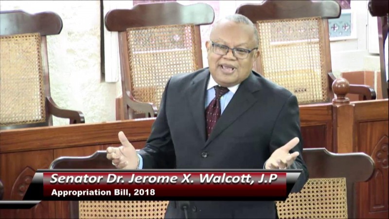 Senator Dr. Jerome X. Walcott, J.P.