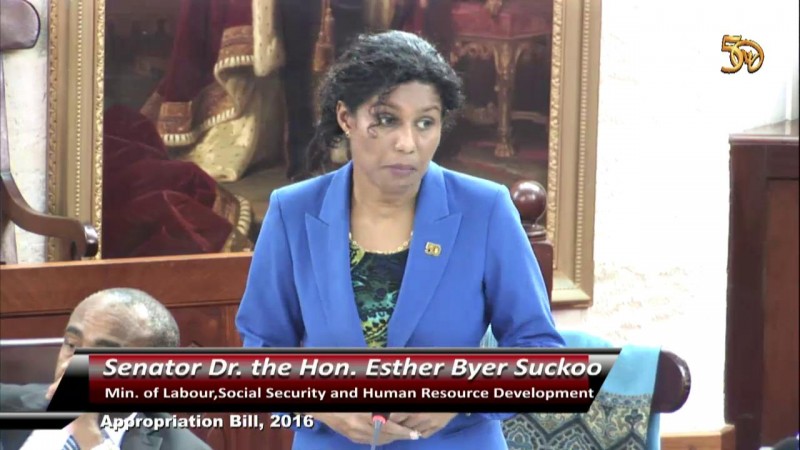 Senator the Hon. Dr. Byer -Suckoo