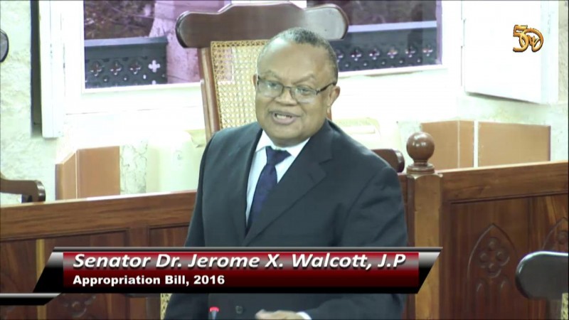 Senator Dr. Jerome X. Walcott, J.P. 