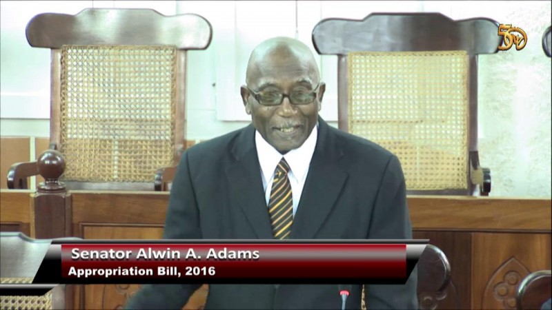 Senator Alwin A. Adams