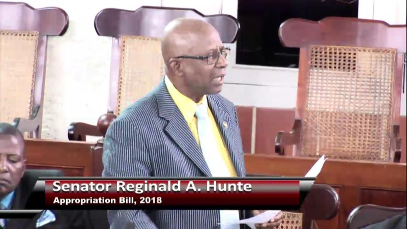 Senator Reginald A Hunte