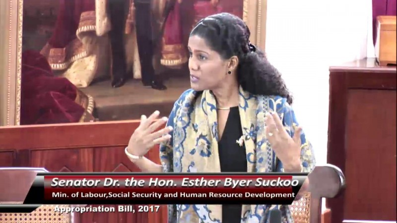 Senator the Hon. Dr. Byer -Suckoo