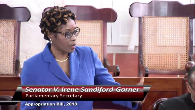 Senator Mrs. V. Irene Sandiford-Garner