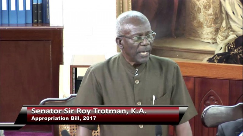 Senator Sir Roy Trotman, K.A