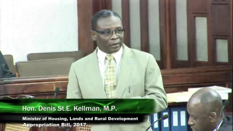 Hon. Denis St. E. Kellman