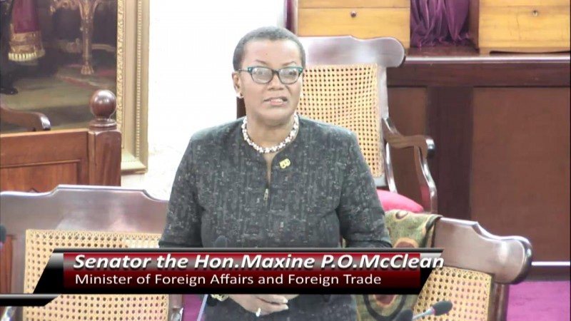 Senator the Hon. Miss Maxine McClean 