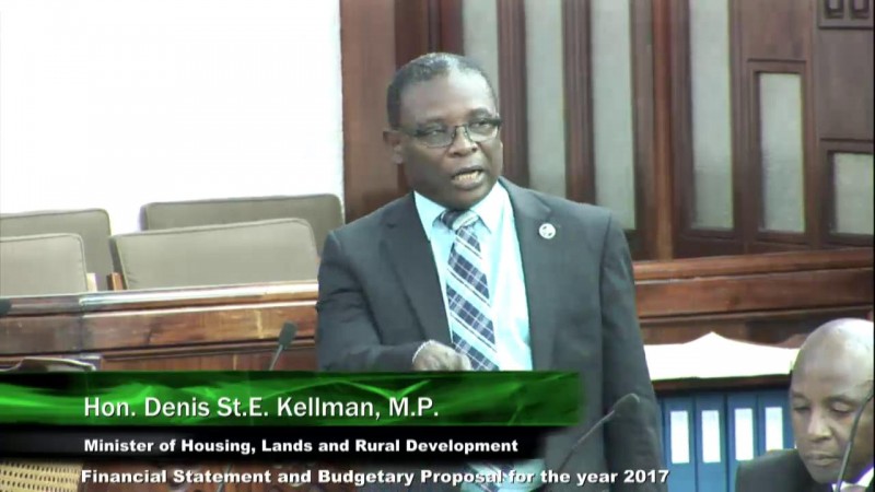 Hon. Denis St. E. Kellman