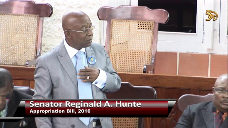 Senator Reginald A Hunte