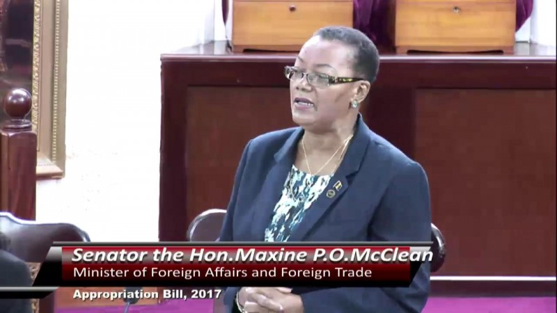 Senator the Hon. Miss Maxine McClean